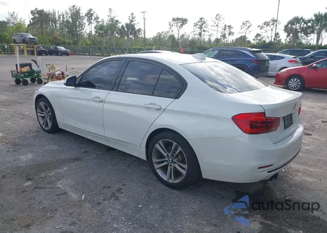 2016 BMW 328I from USA, damaged, VIN WBA8E9G57GNT81351